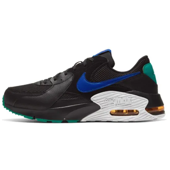 Nike Air Max 90 Running Shoes Men Low-top Black/Green