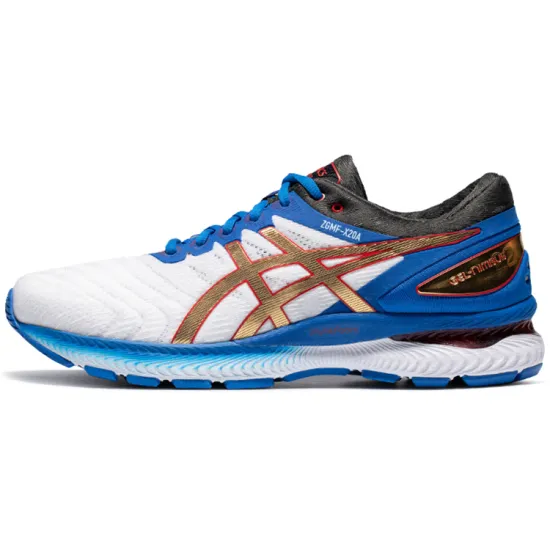 Asics GEL-Nimbus 22 Running Shoes Men Low-top White/Blue