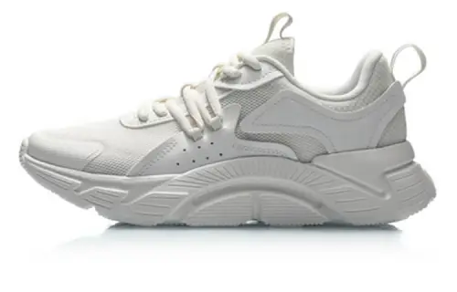 Li Ning Non slip Lightweight Low top Running Shoes Women's White