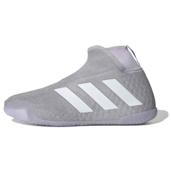 Adidas Stycon Laceless Hard Court Grey Two Purple Tint Women's