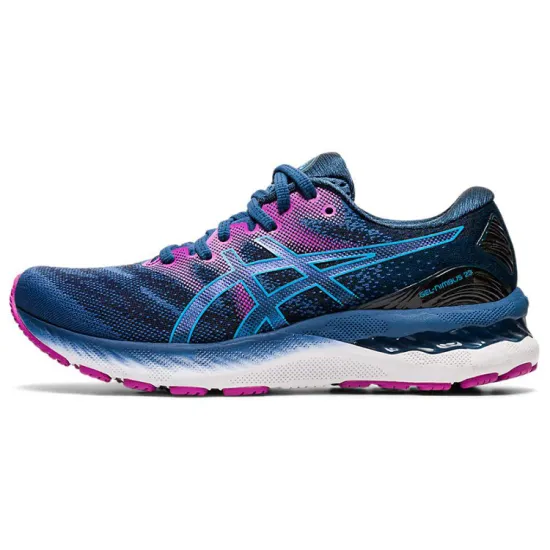Asics Women's Gel Nimbus 23 Wide 'Digital Aqua Plum'