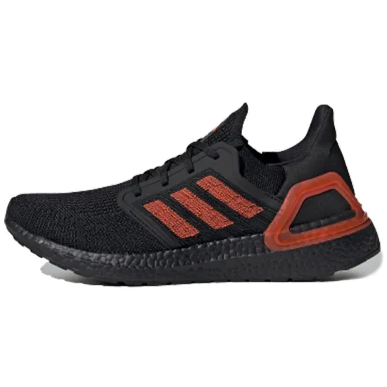 Adidas Ultra Boost 20 Black Solar Red