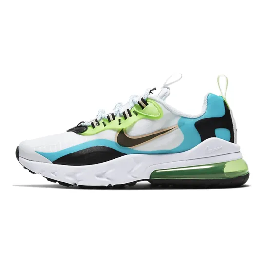 Nike Air Max 270 React Oracle Aqua Ghost Green GS