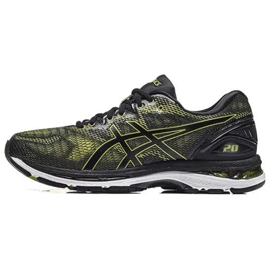 Asics GEL-Nimbus 20 Running Shoes Men Low-top Dark Green