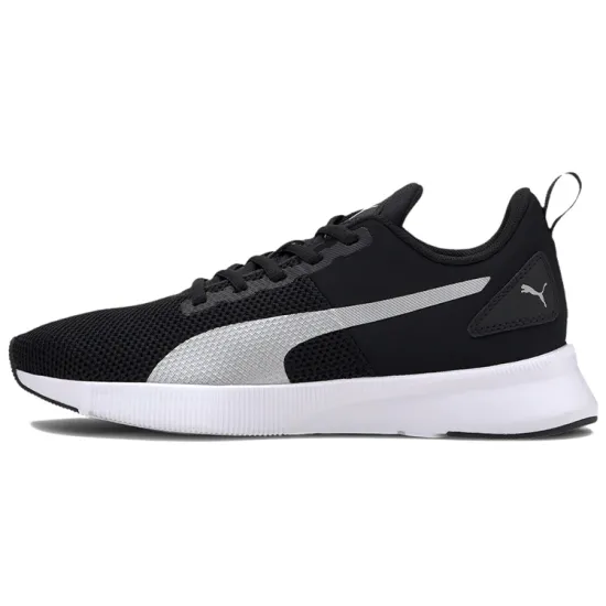 PUMA Flyer Running Shoes Unisex Low-top Black/Silver