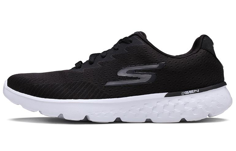 Мужские кроссовки Skechers Go Run 400 (черно-белые)