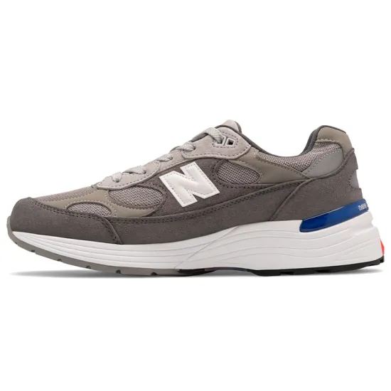 New Balance 992 Grey Blue Red