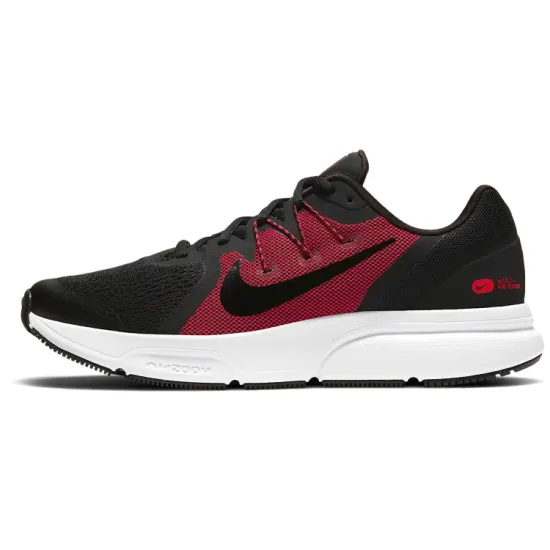 Nike Zoom Span 3 Running Shoes Men Low-top Black/Red