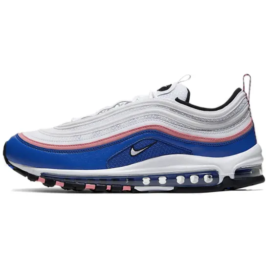 Nike Air Max 97 White Game Royal Pink Gaze