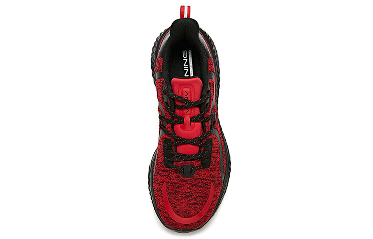 Anta Cushioning Slip Resistant Abrasion Resistant Breathable Low top Running Shoes Men’s Red