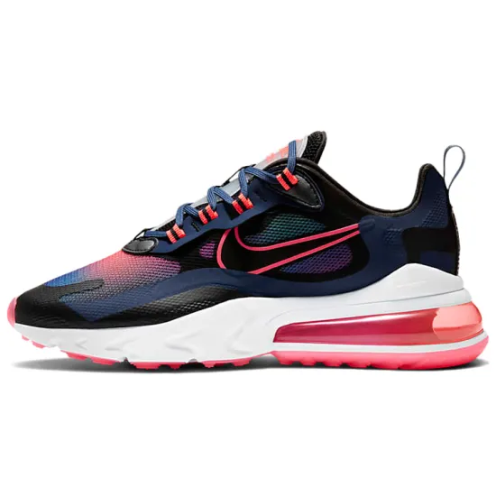 Nike Air Max 270 React Midnight Navy Hyper Pink Women's