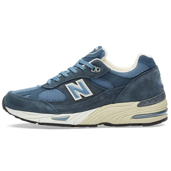 New Balance NB 991 Running Shoes Men Low-top Blue