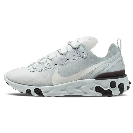 Nike React Element 55 Pure Platinum Thunder Grey