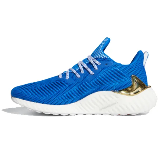 Adidas Alphaboost Running Shoes Men Low-top Blue