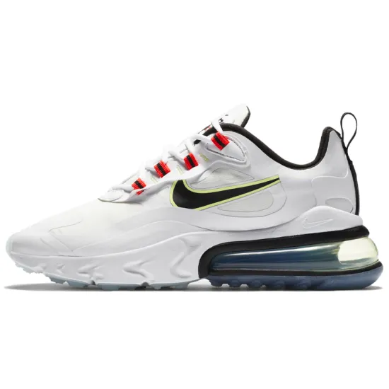 Nike Air Max 270 React White Crimson Women's