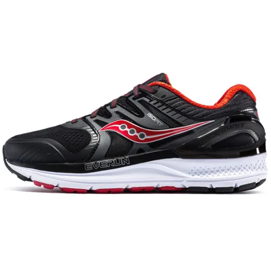 Saucony Redeemer ISO 2 Running Shoes Men Low-Top Gray Black Red