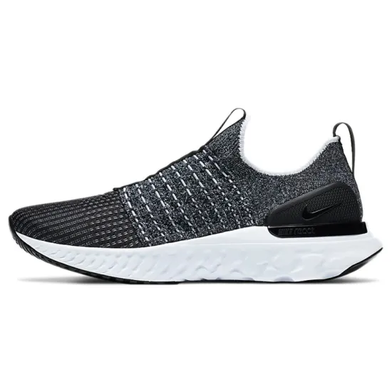 Nike React Phantom Run Flyknit 2 Black White Blend