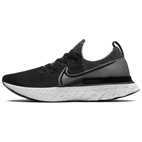 Nike React Infinity Run Flyknit Black White
