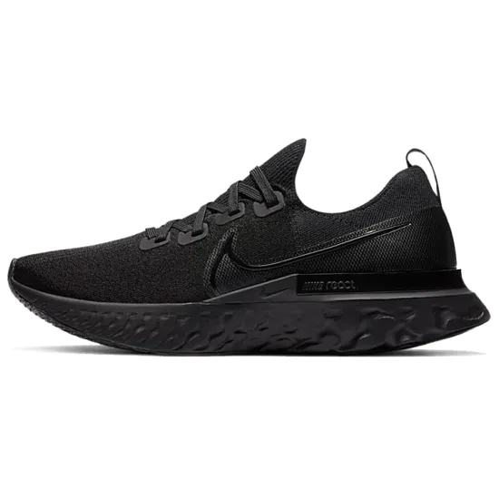 Nike React Infinity Run Flyknit Triple Black