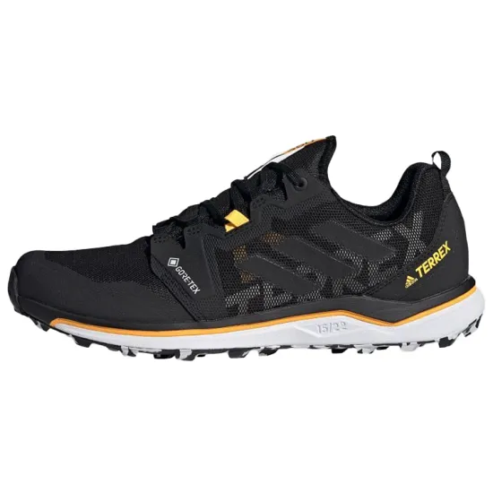 Adidas Terrex Agravic Running Shoes Men Low-Top Black Yellow/White