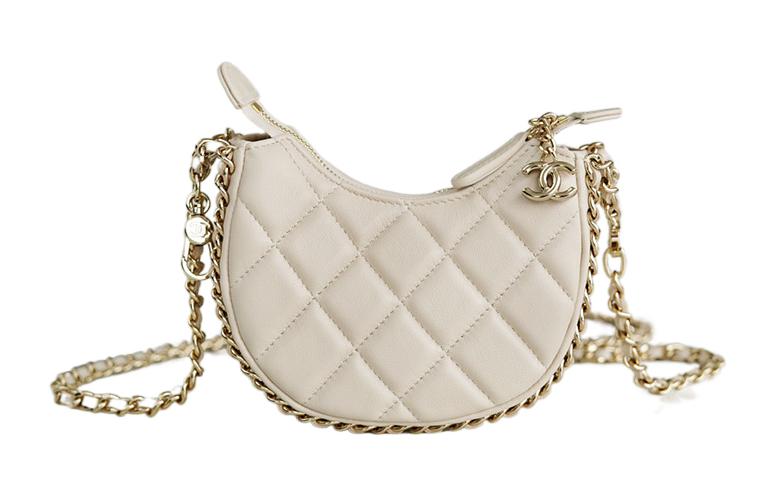 Женская сумка Chanel 23P (белая) — фото 3