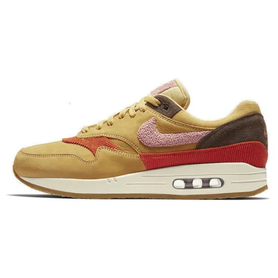 Nike Air Max 1 Crepe Wheat Gold Rust Pink