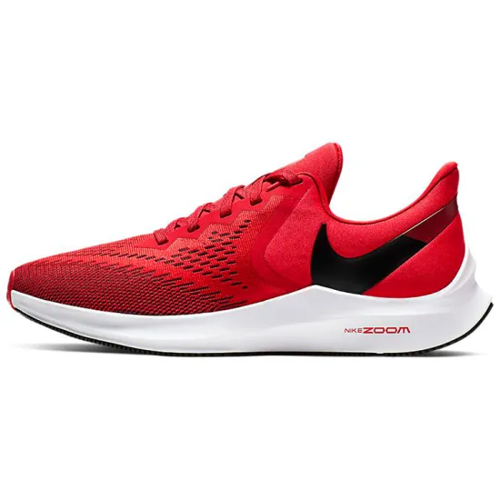 Nike Zoom Winflo 6 Running Shoes Men Low-top Red/Black