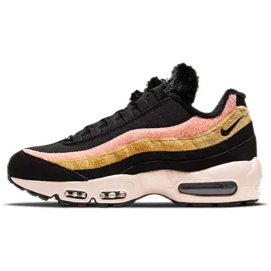 Nike Air Max 95 Black Fur Women's