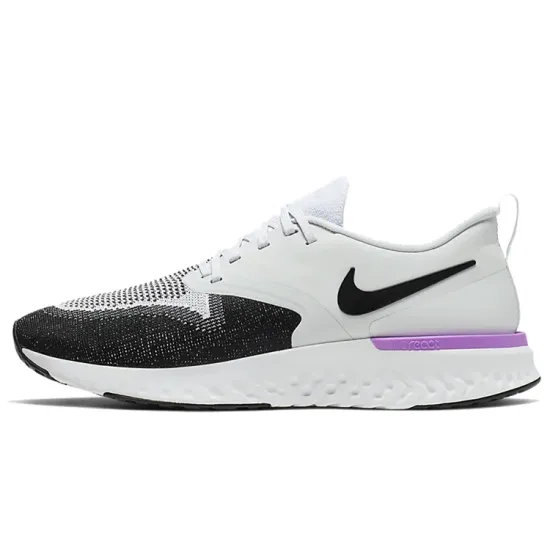 Nike Odyssey React Flyknit 2 Platinum Violet Black