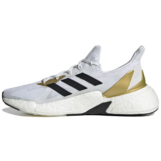 Adidas X9000l4 Running Shoes Unisex Low-top White/Black/Gold