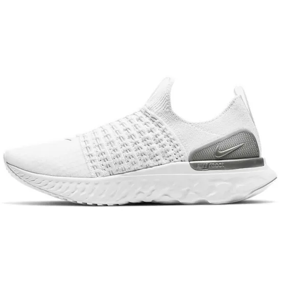 Nike React Phantom Run Flyknit 2 White Pure Platinum Women's