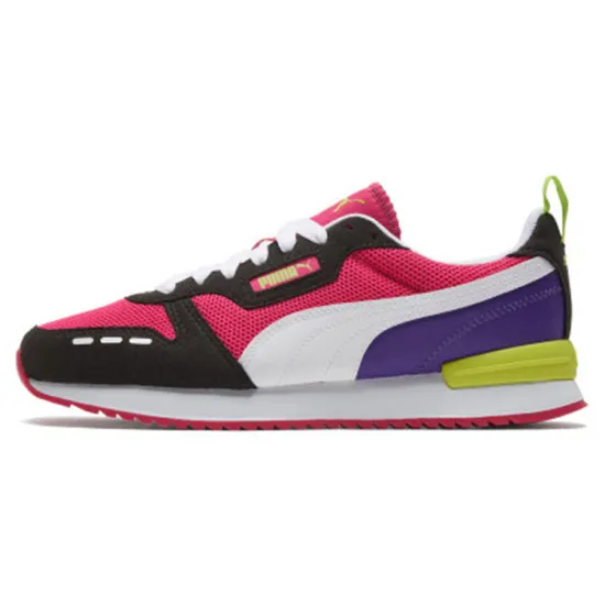 PUMA R78 Running Shoes Unisex Low-top Beet Purple/black/white
