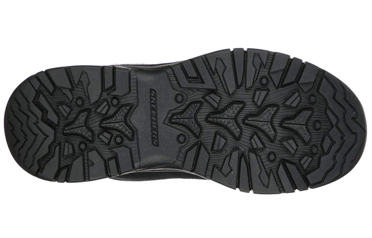 Женские кроссовки Skechers Trego-El Captian (черно-серые) — фото 5