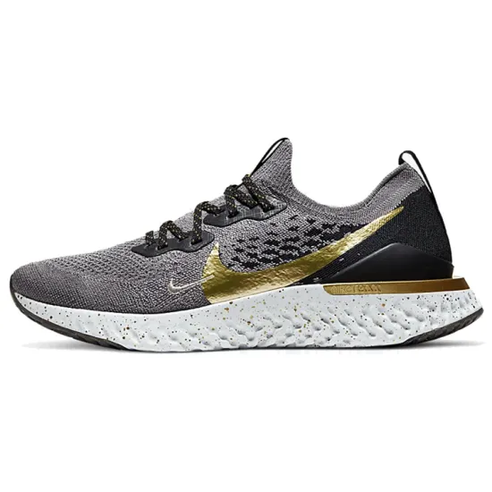 Nike Epic React Flyknit 2 'Black Gold'