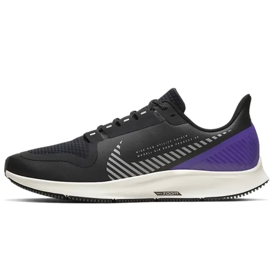 Nike Air Zoom Pegasus 36 Shield Black Silver