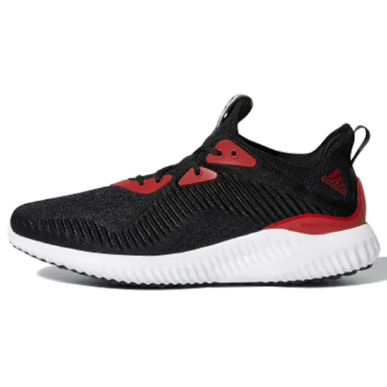 Adidas Alphabounce 1 Running Shoes Men Low-top Black/Red
