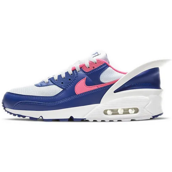 Nike Air Max 90 Flyease Deep Royal Blue Hyper Pink