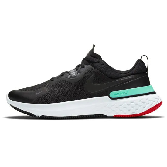 Nike React Miler Black Green Glow