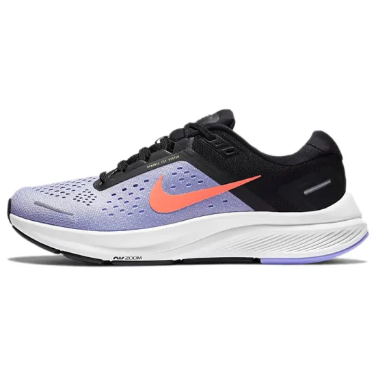Nike Zoom Structure 23 Running Shoes Women's Low-top Black/Purple