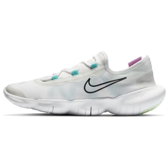 Nike Free RN 5.0 Running Shoes Men Low-top White/Blue