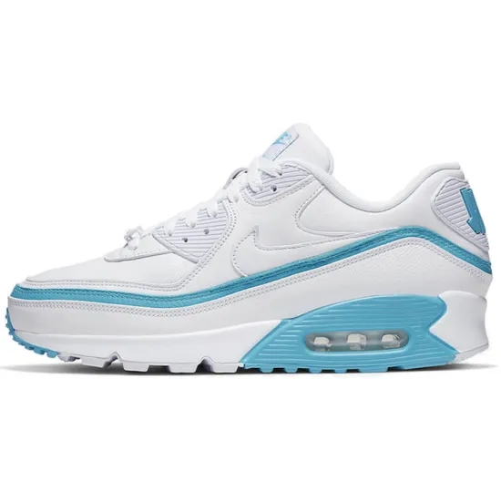Nike Air Max 90 Undefeated White Blue Fury