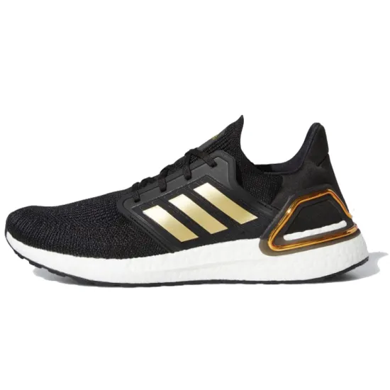 Adidas Ultra Boost 20 Black Gold White
