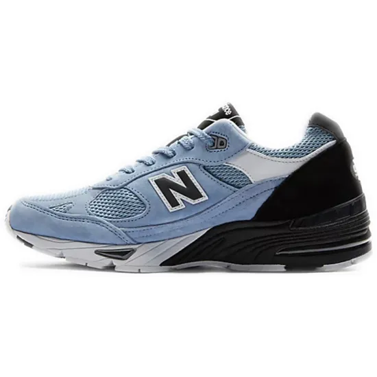 New Balance NB 991 Running Shoes Men Low-top Black/Blue
