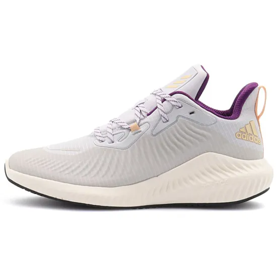 Adidas AlphaBounce Running Shoes Unisex Low-top Gray/Brown