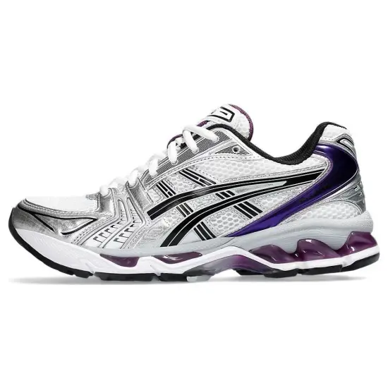 Asics Gel Kayano 14 White Dark Grape Women's