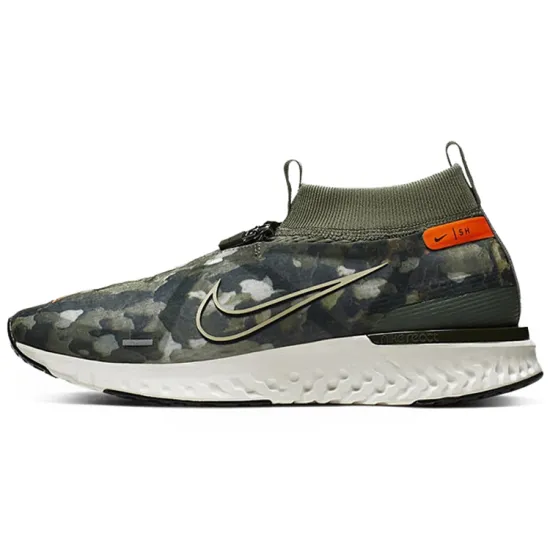 Nike React City Premium Running Shoes Unisex Mid-top Green