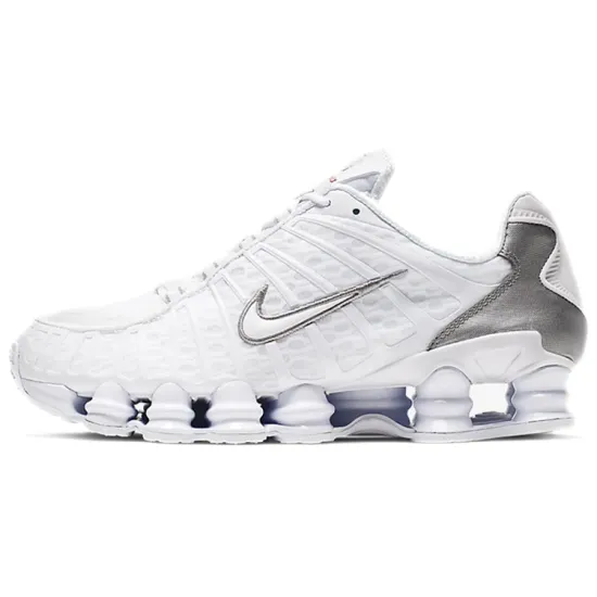 Nike Shox TL White Metallic Silver
