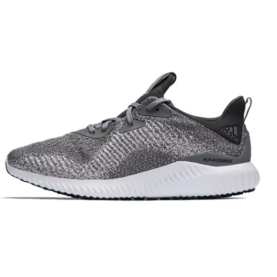 Adidas AlphaBounce Running Shoes Unisex Low-top Gray