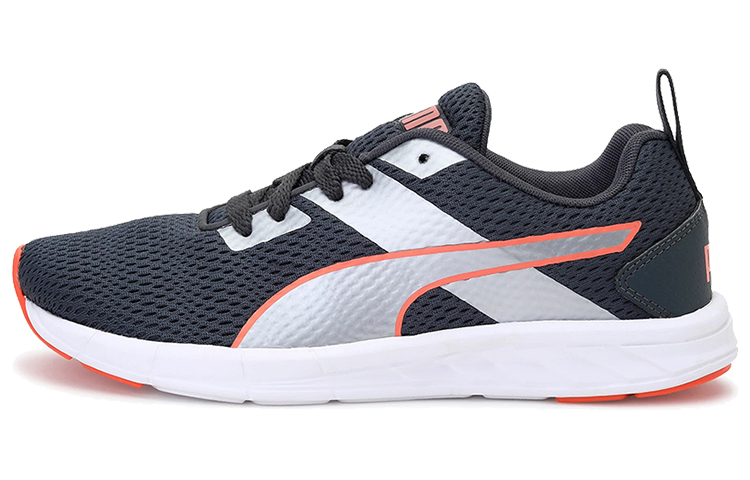 Puma Meteor Nu Idp Women's Gray Silver White Low Top Running Shoes
