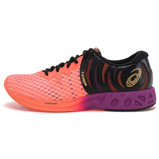 Asics Noosa FF 2 Running Shoes Men Low-top Black/Orange